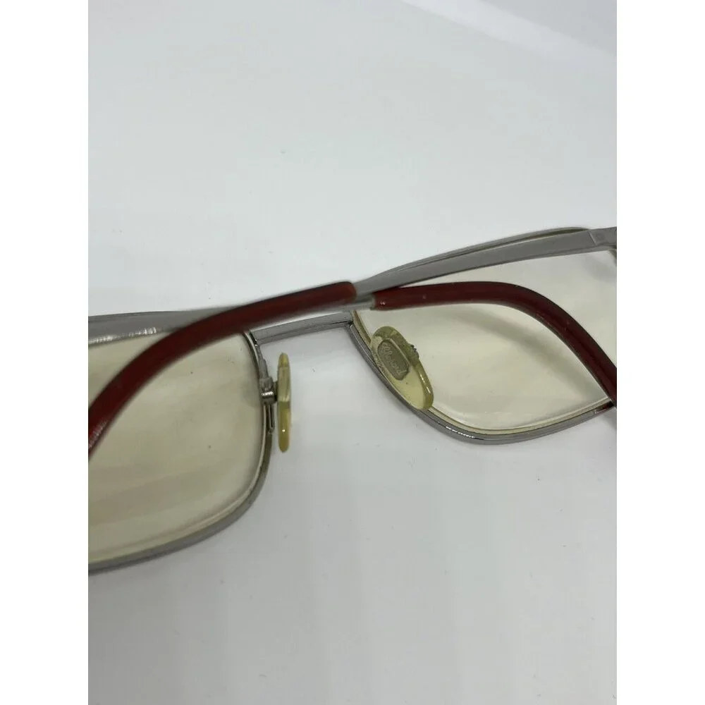 Chopard Men’s Eyeglasses VCH527 Metal Frame Full Rim Silver Classy 53-17 140 - Picture 7 of 11